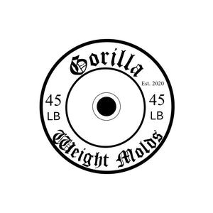 Gorilla Weight Molds